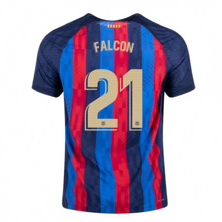 Kandiny Miesten Andrea Falcon #21 Sininen Scarlet Kotipaita 2022/23 Lyhythihainen Paita T-paita