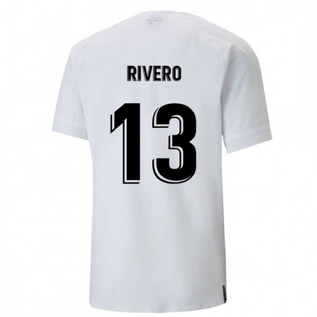 Kandiny Miesten Cristian Rivero #13 Kermanvalkoinen Kotipaita 2022/23 Lyhythihainen Paita T-paita