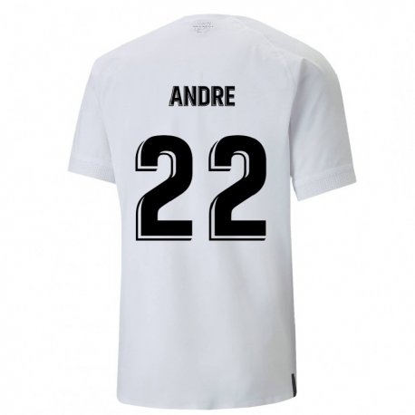 Kandiny Miesten Marcos Andre #22 Kermanvalkoinen Kotipaita 2022/23 Lyhythihainen Paita T-paita