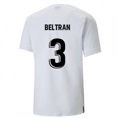 Kandiny Miesten Bea Beltran #3 Kermanvalkoinen Kotipaita 2022/23 Lyhythihainen Paita T-paita