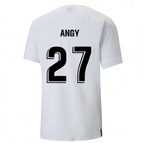 Kandiny Miesten Angy #27 Kermanvalkoinen Kotipaita 2022/23 Lyhythihainen Paita T-paita