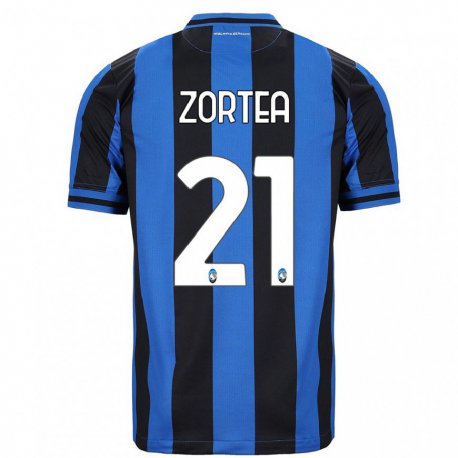 Kandiny Miesten Nadir Zortea #21 Sininen Musta Kotipaita 2022/23 Lyhythihainen Paita T-paita