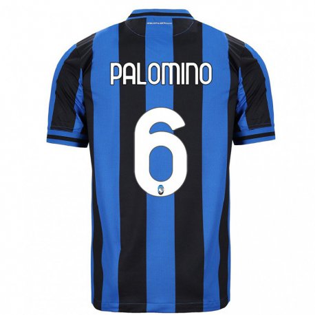 Kandiny Miesten Jose Luis Palomino #6 Sininen Musta Kotipaita 2022/23 Lyhythihainen Paita T-paita