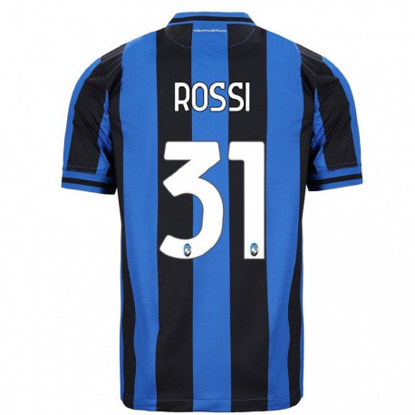 Kandiny Miesten Francesco Rossi #31 Sininen Musta Kotipaita 2022/23 Lyhythihainen Paita T-paita