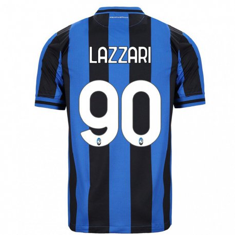 Kandiny Miesten Ilaria Lazzari #90 Sininen Musta Kotipaita 2022/23 Lyhythihainen Paita T-paita