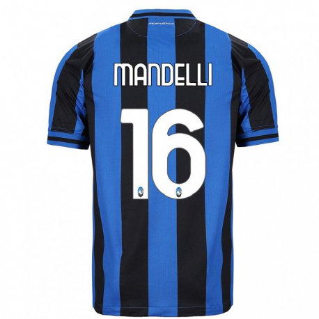 Kandiny Miesten Giulia Mandelli #16 Sininen Musta Kotipaita 2022/23 Lyhythihainen Paita T-paita
