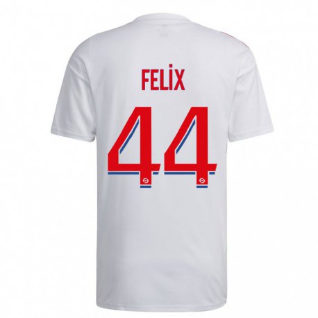 Kandiny Miesten Marley Felix #44 Valkoinen Sininen Punainen Kotipaita 2022/23 Lyhythihainen Paita T-paita