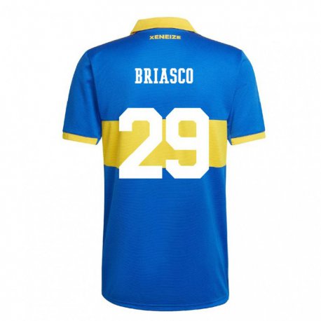Kandiny Miesten Norberto Briasco #29 Olympiakeltainen Kotipaita 2022/23 Lyhythihainen Paita T-paita
