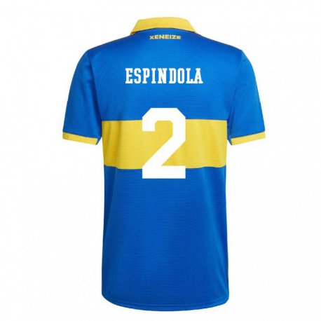 Kandiny Miesten Noelia Espindola #2 Olympiakeltainen Kotipaita 2022/23 Lyhythihainen Paita T-paita