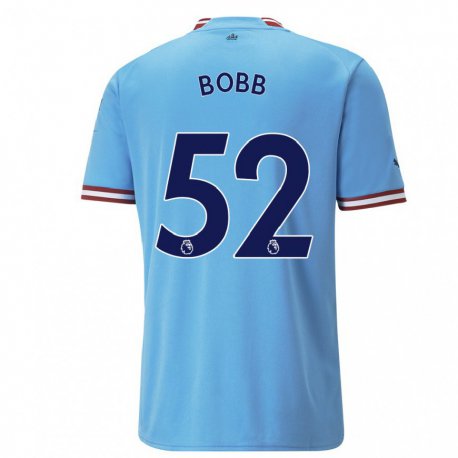Kandiny Miesten Oscar Bobb #52 Sininen Punainen Kotipaita 2022/23 Lyhythihainen Paita T-paita