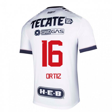 Kandiny Miesten Celso Ortiz #16 Valkoinen Avaruus Kotipaita 2022/23 Lyhythihainen Paita T-paita