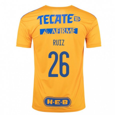 Kandiny Miesten Michel Ruiz #26 Bumblebee Keltainen Kotipaita 2022/23 Lyhythihainen Paita T-paita