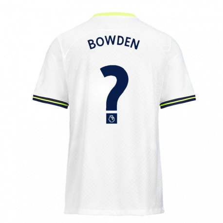 Kandiny Miesten Jamie Bowden #0 Valkoinen Vihreä Kotipaita 2022/23 Lyhythihainen Paita T-paita