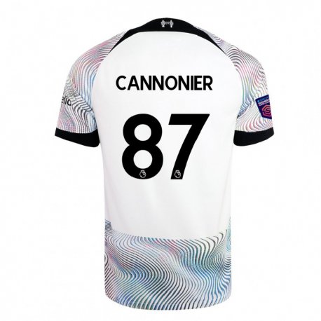 Kandiny Miesten Oakley Cannonier #87 Valkoinen Värikäs Vieraspaita 2022/23 Lyhythihainen Paita T-paita