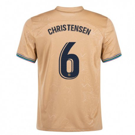 Kandiny Miesten Andreas Christensen #6 Kulta Vieraspaita 2022/23 Lyhythihainen Paita T-paita