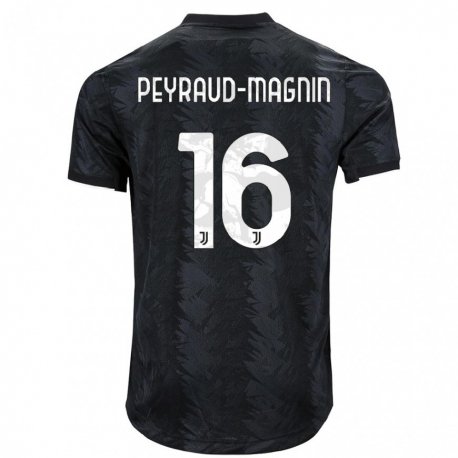 Kandiny Miesten Pauline Peyraud-magnin #16 Tumma Musta Vieraspaita 2022/23 Lyhythihainen Paita T-paita