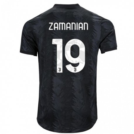 Kandiny Miesten Annahita Zamanian #19 Tumma Musta Vieraspaita 2022/23 Lyhythihainen Paita T-paita