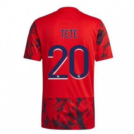 Kandiny Miesten Tete #20 Punainen Avaruus Vieraspaita 2022/23 Lyhythihainen Paita T-paita