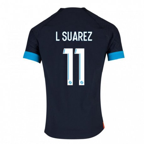 Kandiny Miesten Luis Suarez #11 Musta Olympia Vieraspaita 2022/23 Lyhythihainen Paita T-paita