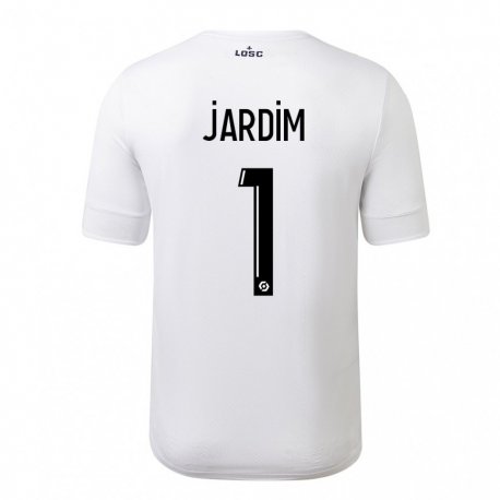 Kandiny Miesten Leo Jardim #1 Valkoinen Crimson Vieraspaita 2022/23 Lyhythihainen Paita T-paita