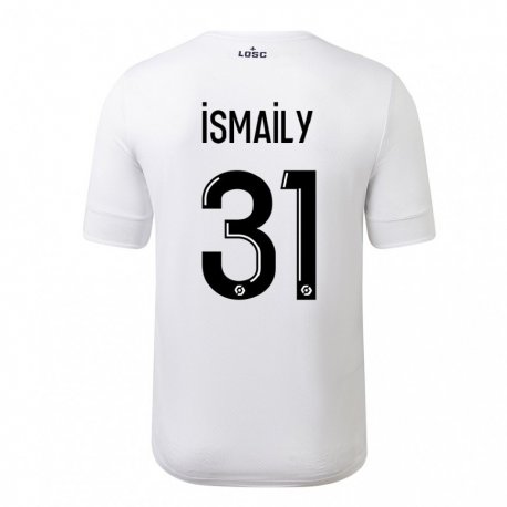 Kandiny Miesten Ismaily #31 Valkoinen Crimson Vieraspaita 2022/23 Lyhythihainen Paita T-paita