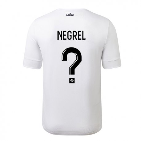 Kandiny Miesten Tom Negrel #0 Valkoinen Crimson Vieraspaita 2022/23 Lyhythihainen Paita T-paita