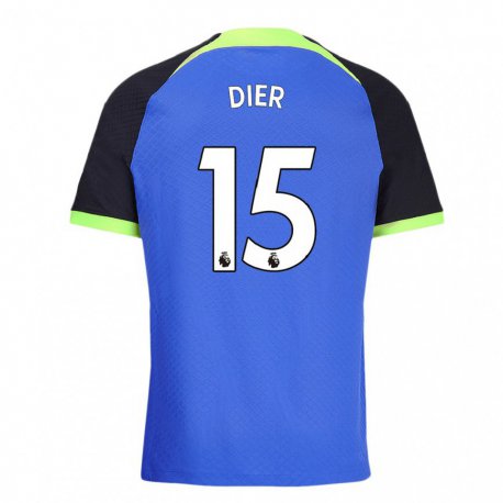 Kandiny Miesten Eric Dier #15 Sinivihreä Vieraspaita 2022/23 Lyhythihainen Paita T-paita