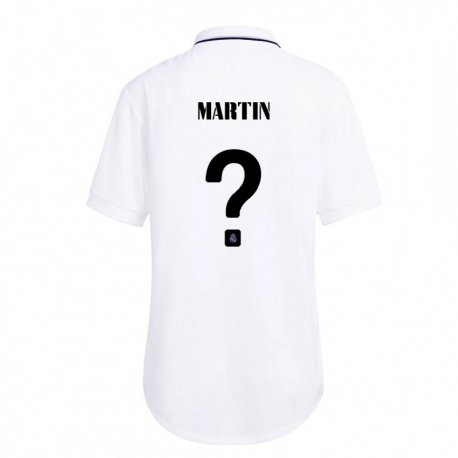 Kandiny Naisten Mario Martin #0 Valkoinen Violetti Kotipaita 2022/23 Lyhythihainen Paita T-paita