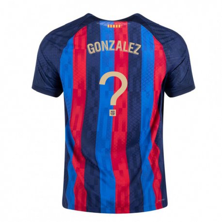 Kandiny Naisten Gerard Gonzalez #0 Sininen Scarlet Kotipaita 2022/23 Lyhythihainen Paita T-paita