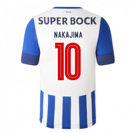 Kandiny Naisten Shoya Nakajima #10 Kuninkaallisen Sininen Kotipaita 2022/23 Lyhythihainen Paita T-paita