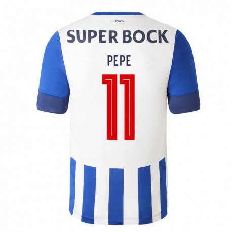 Kandiny Naisten Pepe #11 Kuninkaallisen Sininen Kotipaita 2022/23 Lyhythihainen Paita T-paita
