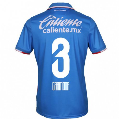 Kandiny Naisten Edith Carmona #3 Taivaansininen Kotipaita 2022/23 Lyhythihainen Paita T-paita