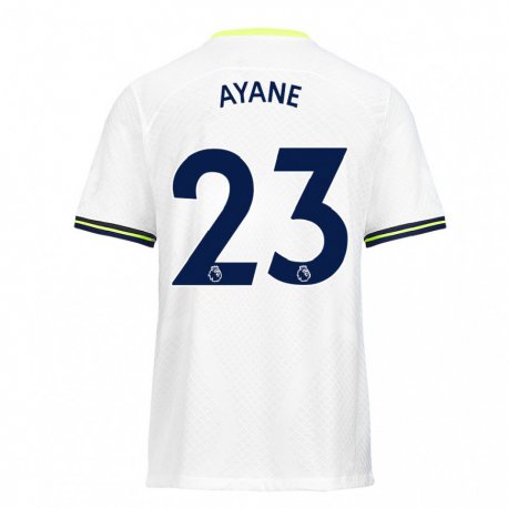 Kandiny Naisten Rosella Ayane #23 Valkoinen Vihreä Kotipaita 2022/23 Lyhythihainen Paita T-paita
