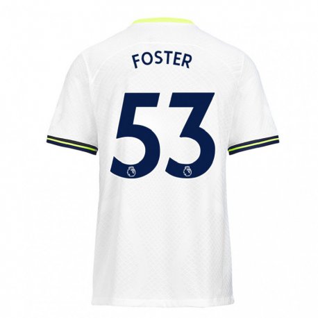 Kandiny Naisten Brooklyn Lyons Foster #53 Valkoinen Vihreä Kotipaita 2022/23 Lyhythihainen Paita T-paita