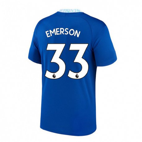 Kandiny Naisten Emerson #33 Tummansininen Kotipaita 2022/23 Lyhythihainen Paita T-paita
