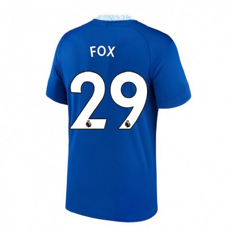 Kandiny Naisten Jorja Fox #29 Tummansininen Kotipaita 2022/23 Lyhythihainen Paita T-paita