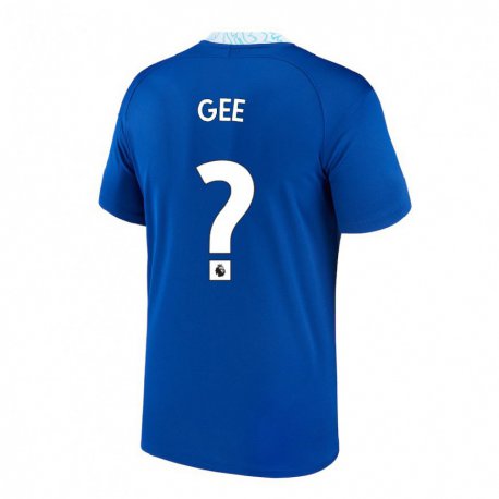 Kandiny Naisten Billy Gee #0 Tummansininen Kotipaita 2022/23 Lyhythihainen Paita T-paita