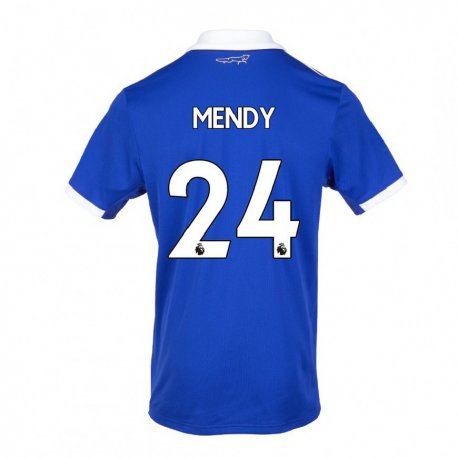 Kandiny Naisten Nampalys Mendy #24 Sinivalkoinen Kotipaita 2022/23 Lyhythihainen Paita T-paita