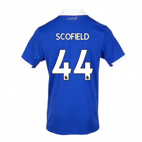 Kandiny Naisten Connie Scofield #44 Sinivalkoinen Kotipaita 2022/23 Lyhythihainen Paita T-paita