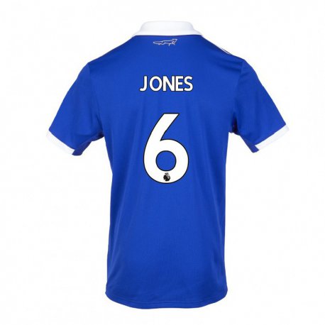 Kandiny Naisten Carrie Jones #6 Sinivalkoinen Kotipaita 2022/23 Lyhythihainen Paita T-paita