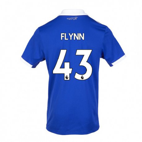 Kandiny Naisten Shane Flynn #43 Sinivalkoinen Kotipaita 2022/23 Lyhythihainen Paita T-paita