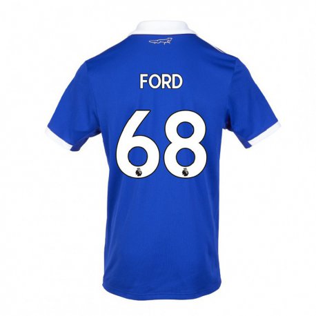 Kandiny Naisten Harvey Godsmark Ford #68 Sinivalkoinen Kotipaita 2022/23 Lyhythihainen Paita T-paita