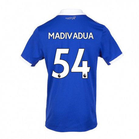 Kandiny Naisten Wanya Marcal Madivadua #54 Sinivalkoinen Kotipaita 2022/23 Lyhythihainen Paita T-paita