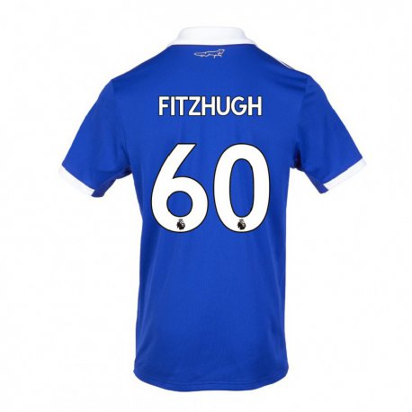 Kandiny Naisten Ethan Fitzhugh #60 Sinivalkoinen Kotipaita 2022/23 Lyhythihainen Paita T-paita