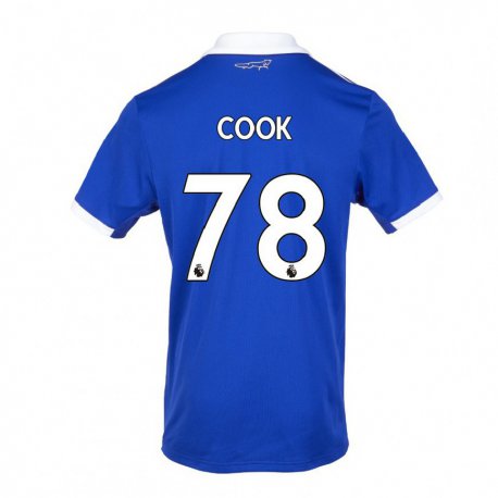 Kandiny Naisten Freddie Cook #78 Sinivalkoinen Kotipaita 2022/23 Lyhythihainen Paita T-paita