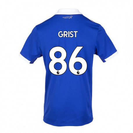 Kandiny Naisten Ben Grist #86 Sinivalkoinen Kotipaita 2022/23 Lyhythihainen Paita T-paita