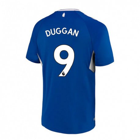 Kandiny Naisten Toni Duggan #9 Tummansininen Valkoinen Kotipaita 2022/23 Lyhythihainen Paita T-paita
