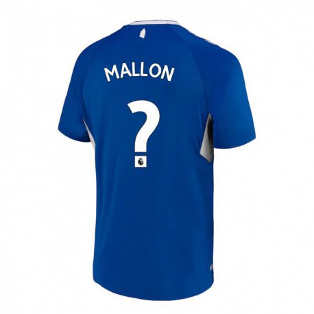 Kandiny Naisten Mathew Mallon #0 Tummansininen Valkoinen Kotipaita 2022/23 Lyhythihainen Paita T-paita