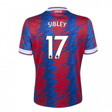 Kandiny Naisten Isabella Sibley #17 Punainen Sininen Kotipaita 2022/23 Lyhythihainen Paita T-paita
