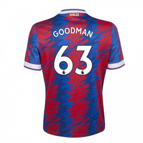 Kandiny Naisten Owen Goodman #63 Punainen Sininen Kotipaita 2022/23 Lyhythihainen Paita T-paita